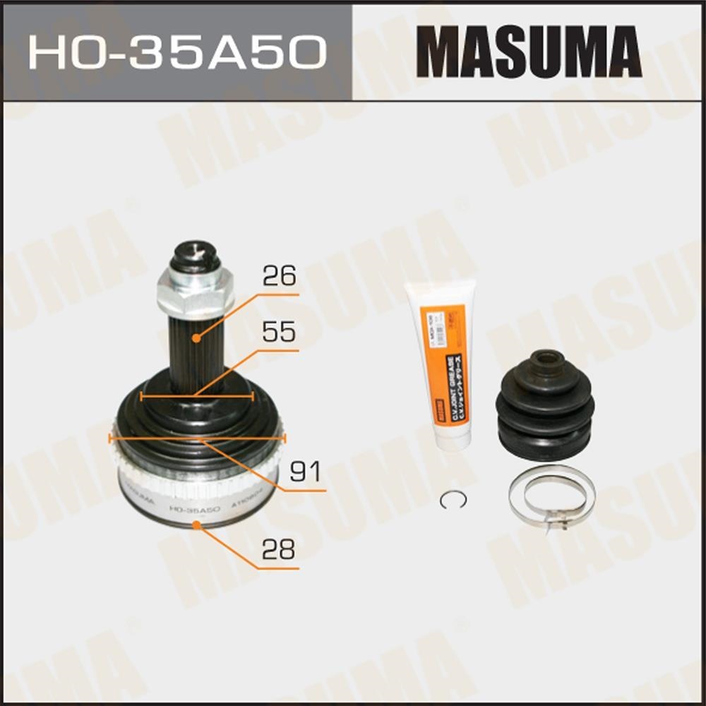 MASUMA HO35A50 ШРУС наруж. ком/кт