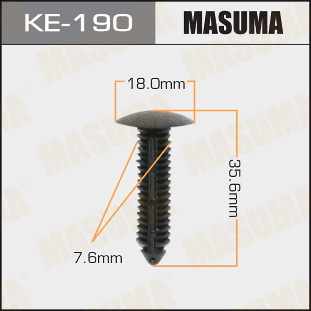 MASUMA KE190 Клипса автомобильная (автокрепеж)