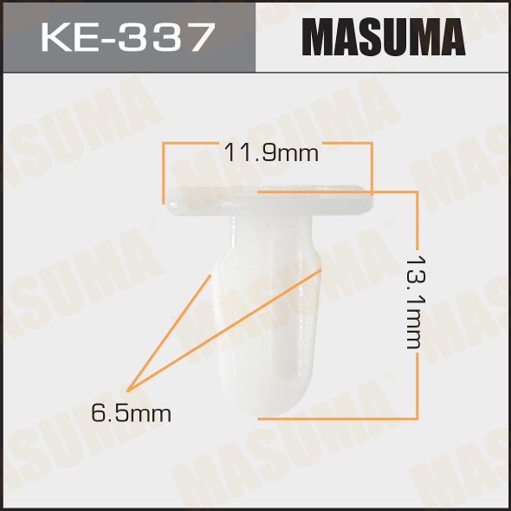 MASUMA KE337 Клипса автомобильная (автокрепеж)