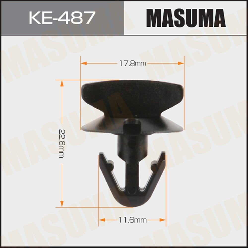 MASUMA KE487 Клипса автомобильная (автокрепеж) MB A(W176)/C(W204)/S(W221)