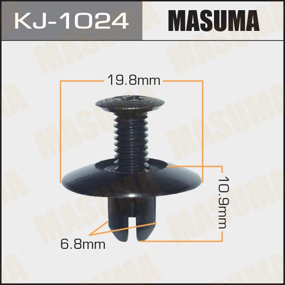 MASUMA KJ1024 Клипса автомобильная (автокрепеж)