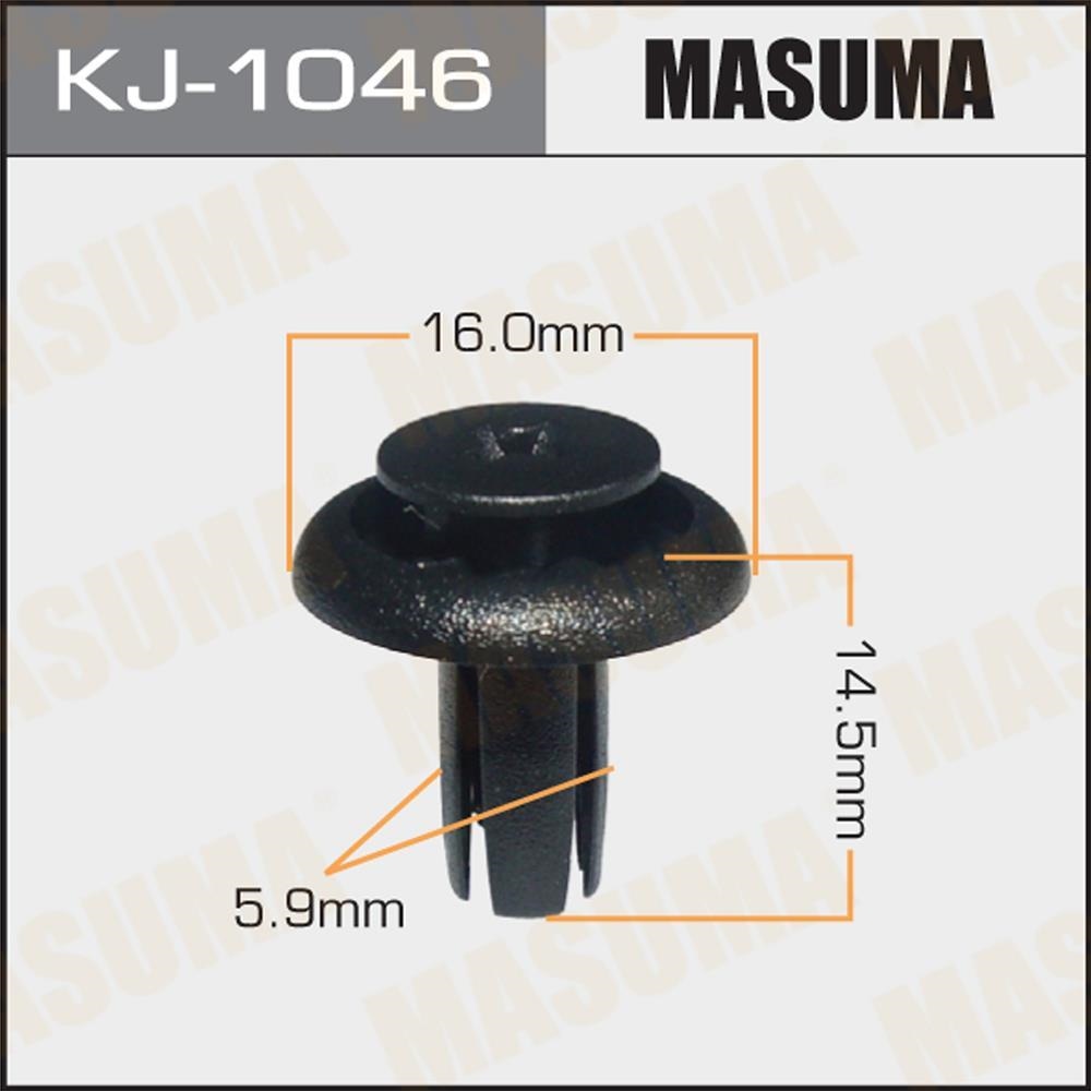 MASUMA KJ1046 Клипса автомобильная (автокрепеж)