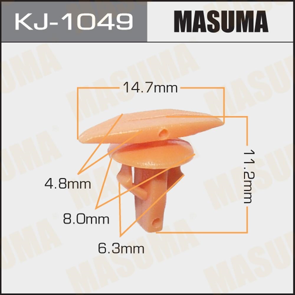 MASUMA KJ1049 Клипса автомобильная (автокрепеж) HONDA ACCORD/CIVIC/CR-V 00-