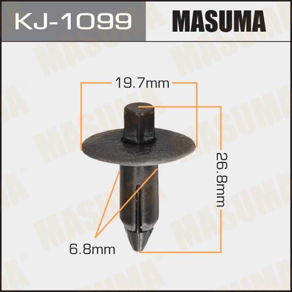 MASUMA KJ1099 Клипса автомобильная (автокрепеж)
