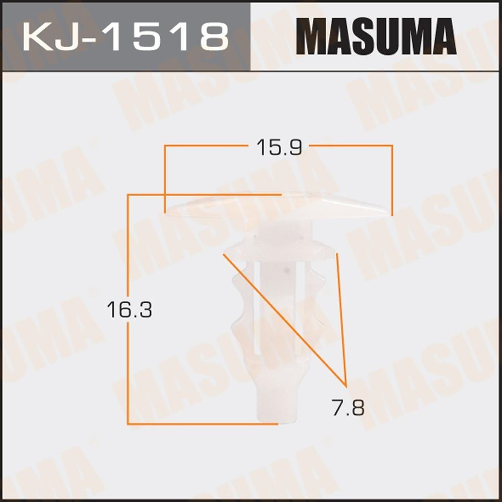 MASUMA KJ1518 Клипса автомобильная (автокрепеж) NISSAN X-TRAIL