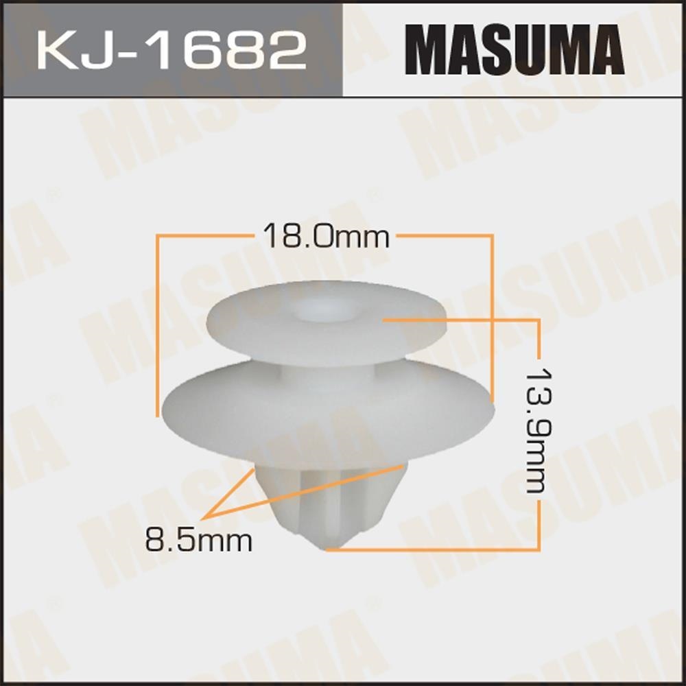 MASUMA KJ1682 Клипса автомобильная (автокрепеж) MITSUBISHI PAJERO/GALANT