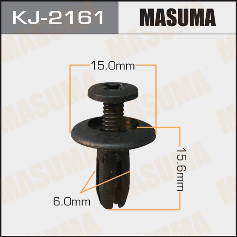 MASUMA KJ2161 Клипса автомобильная (автокрепеж)
