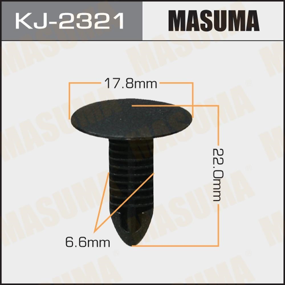 MASUMA KJ2321 Клипса автомобильная