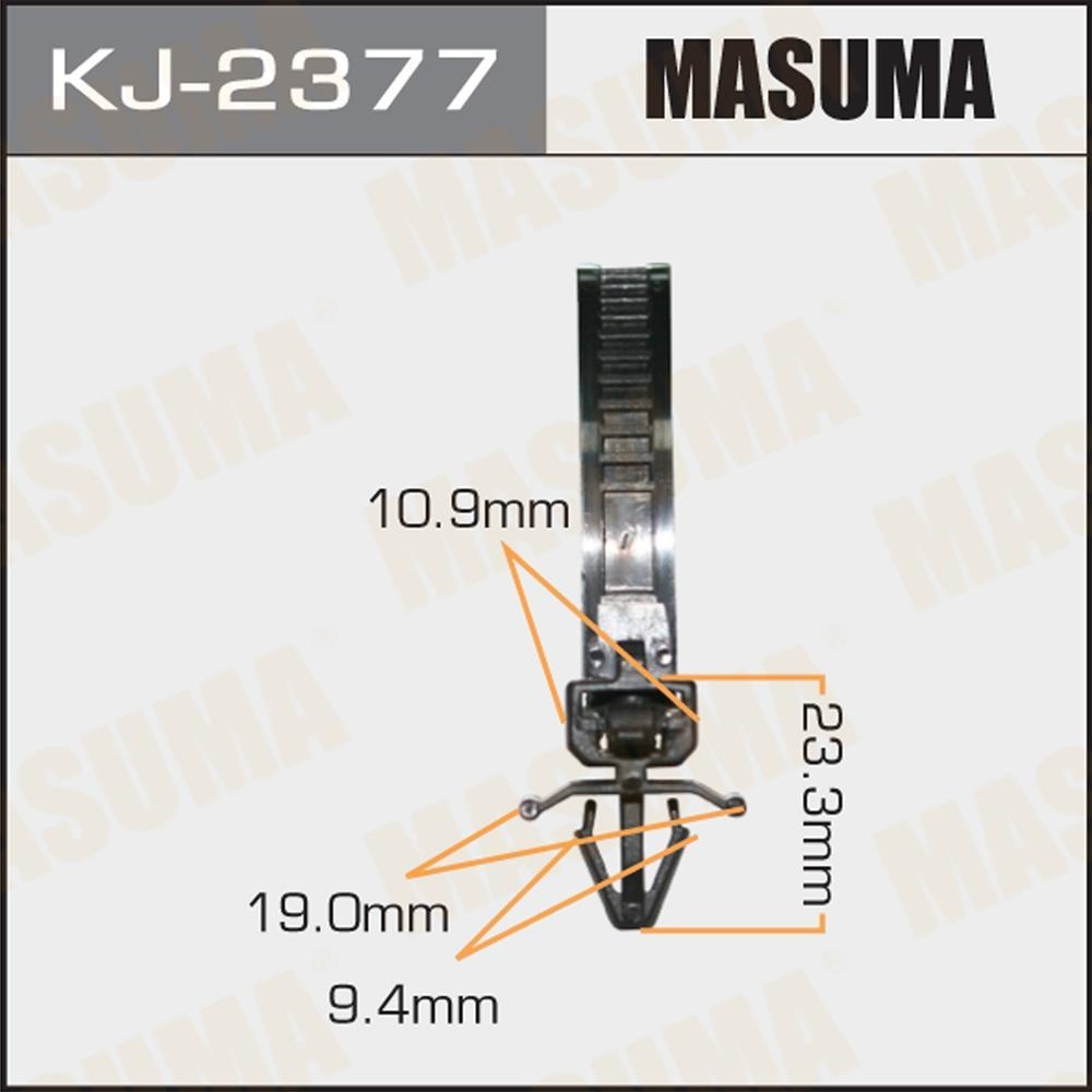 MASUMA KJ2377 Клипса автомобильная (автокрепеж)