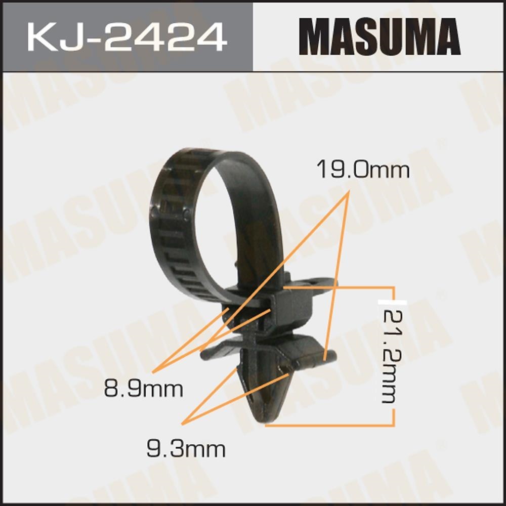 MASUMA KJ2424 Клипса автомобильная (автокрепеж)
