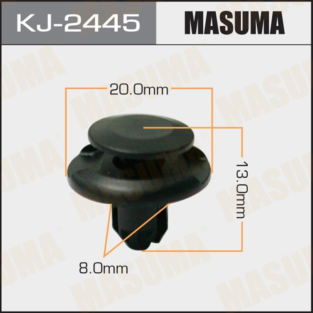 MASUMA KJ2445 Клипса автомобильная (автокрепеж) TOYOTA COROLLA/AVENSIS/LAND CRUISER 01-