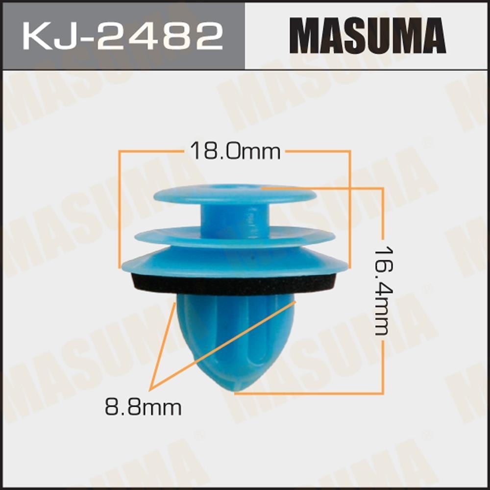 MASUMA KJ2482 Клипса автомобильная (автокрепеж) LEXUS LS460/RX350/TOYOTA PRIUS