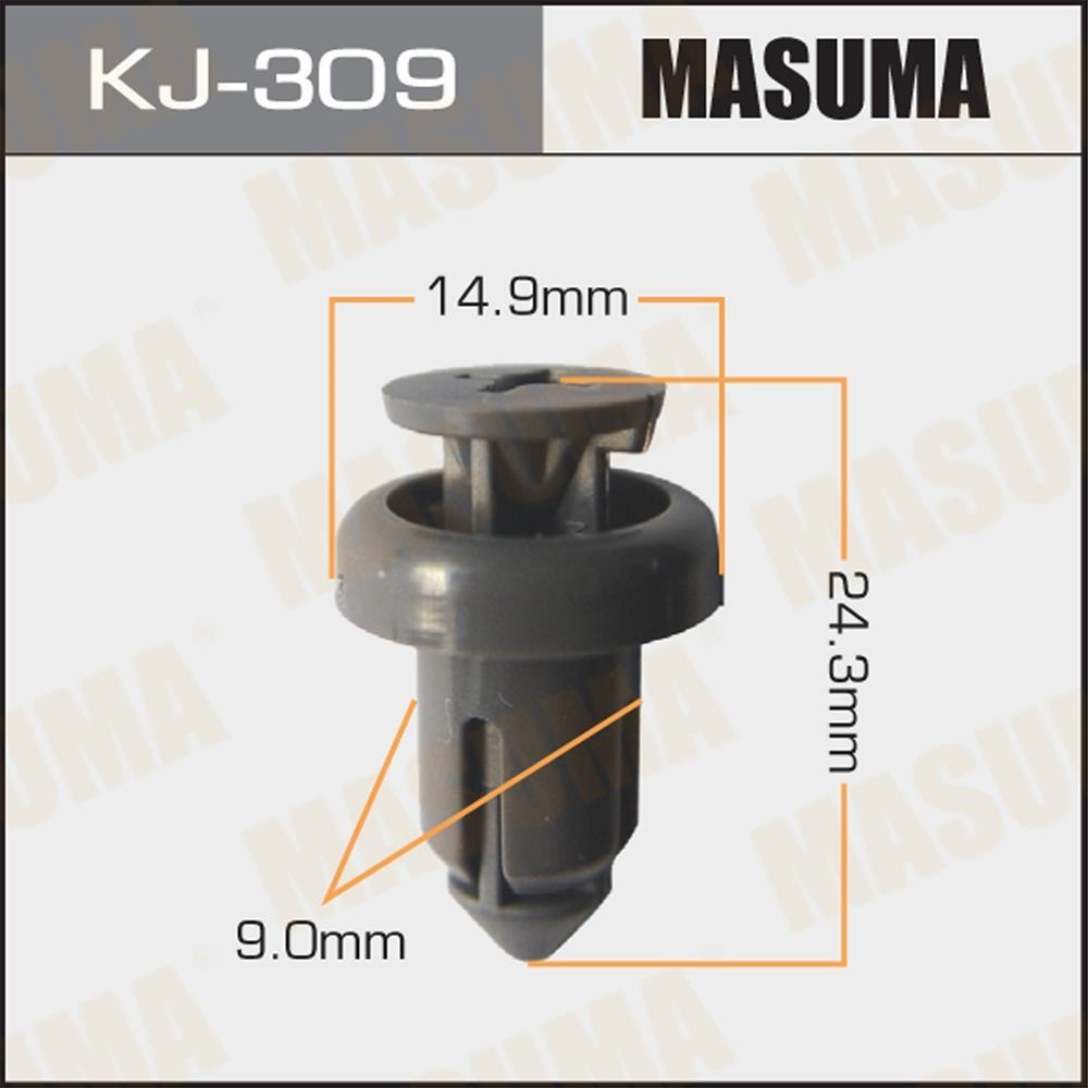 MASUMA KJ309 Клипса автомобильная (автокрепеж)