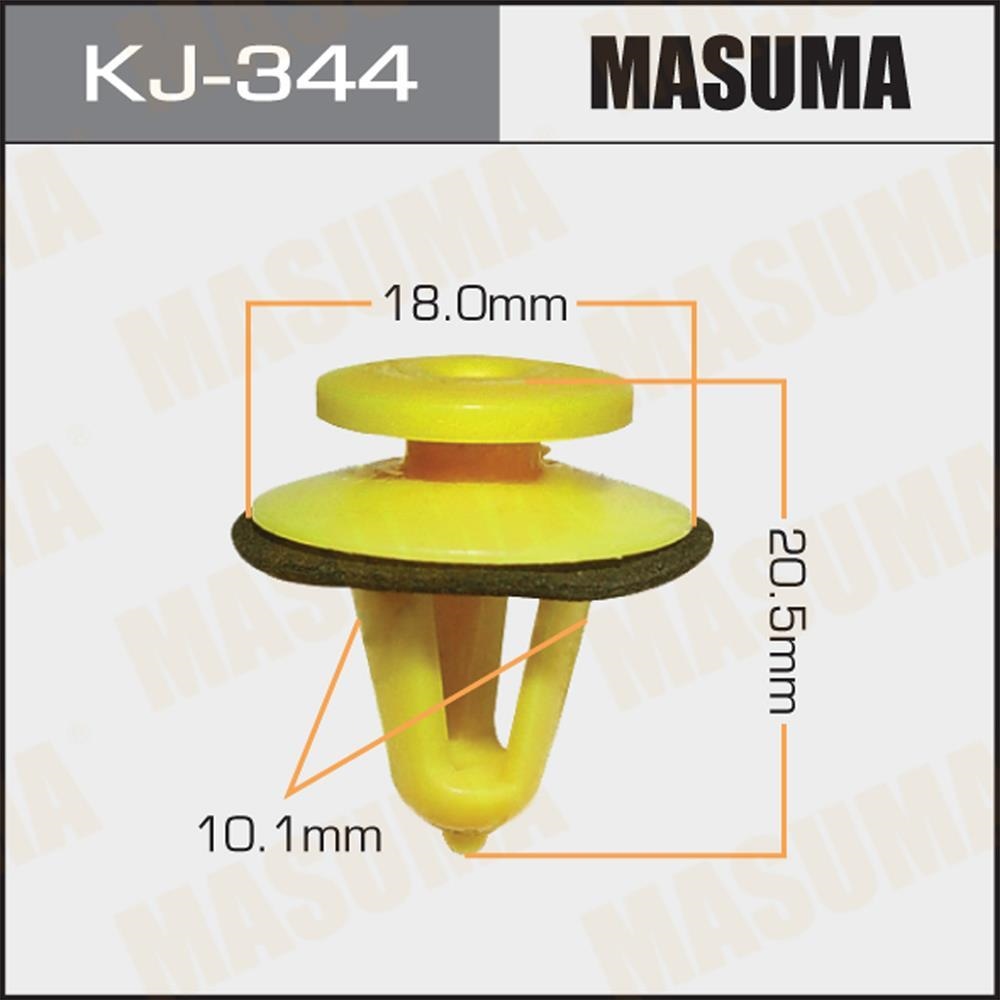 MASUMA KJ344 Клипса автомобильная (автокрепеж)