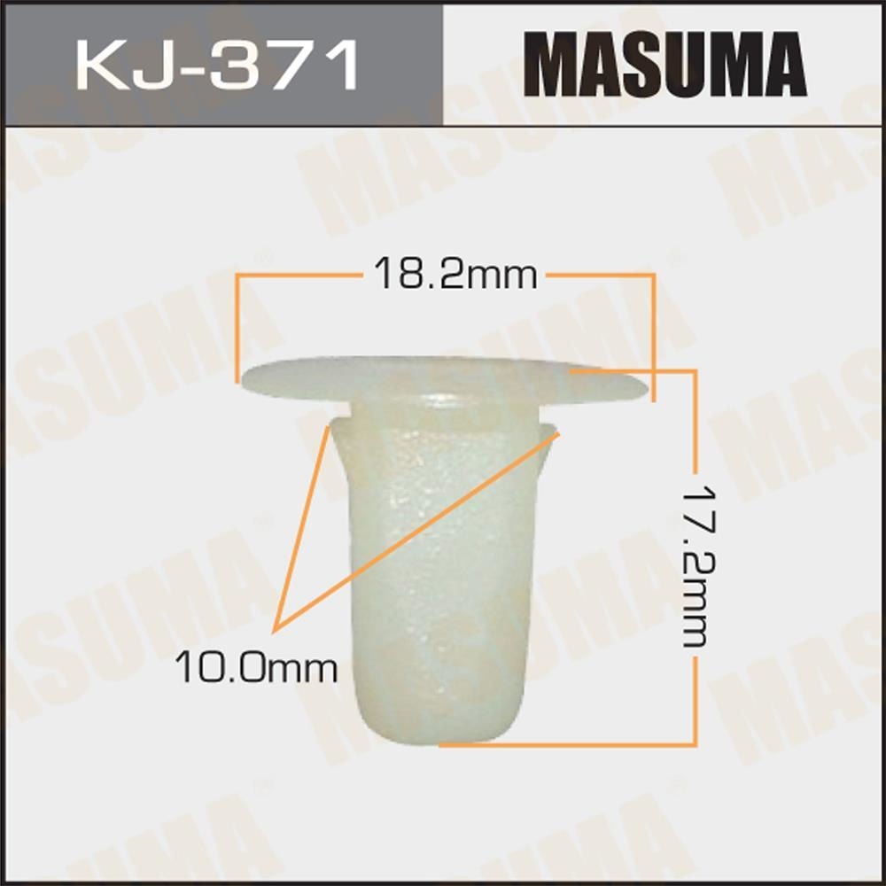 MASUMA KJ371 Клипса автомобильная (автокрепеж) TOYOTA RAV4/LAND CRUISER 100