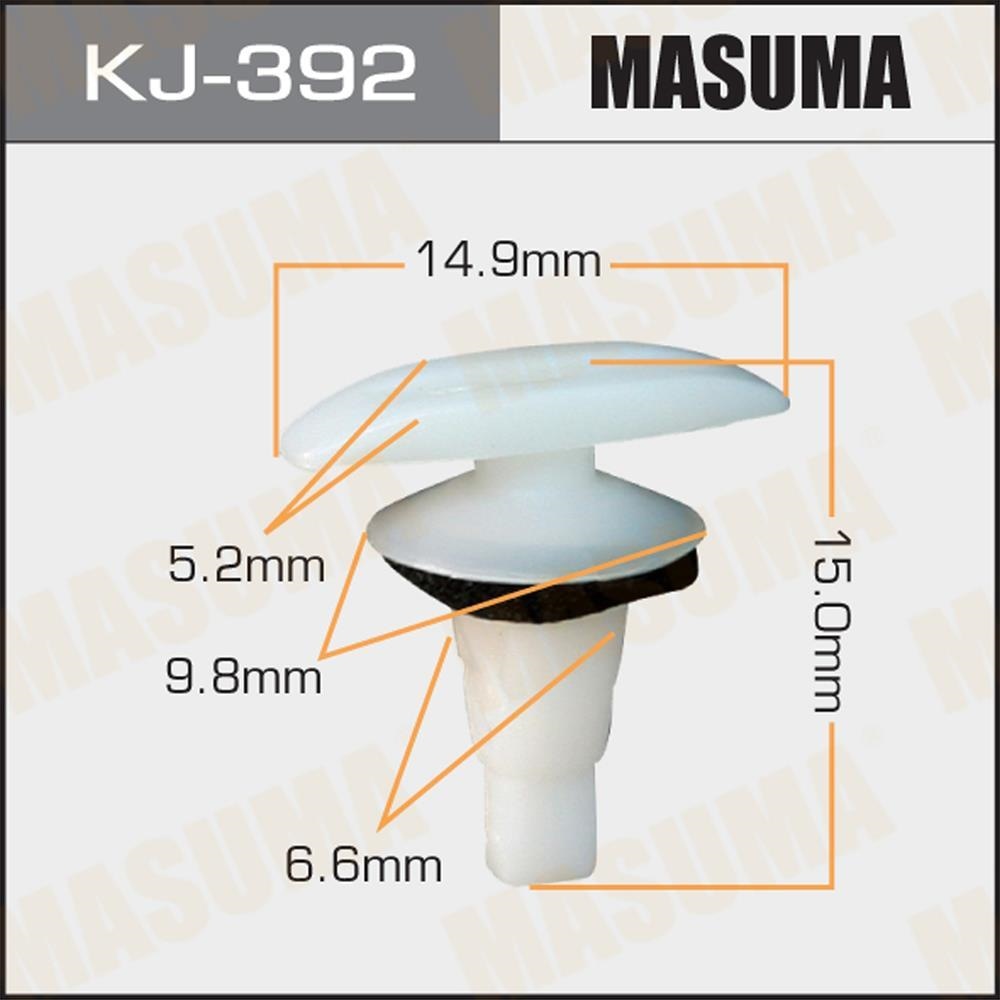 MASUMA KJ392 Клипса пластмассовая