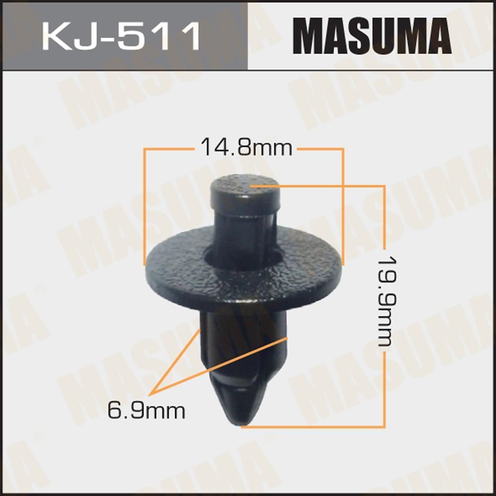 MASUMA KJ511 Клипса автомобильная (автокрепеж)