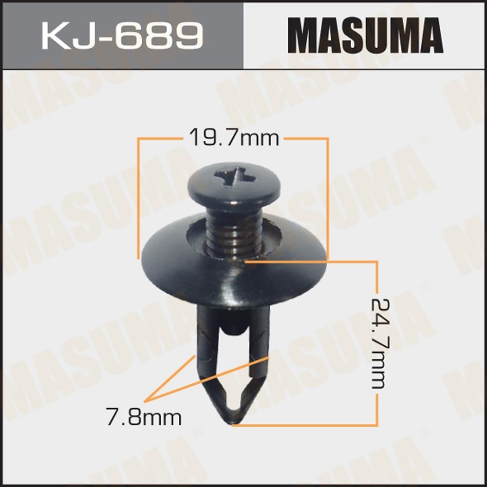 MASUMA KJ689 Клипса автомобильная (автокрепеж)