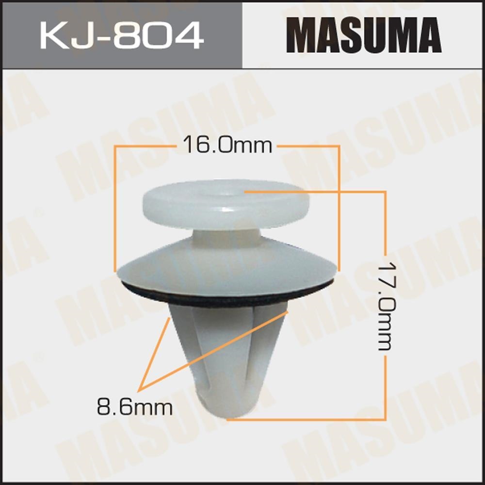 MASUMA KJ804 Клипса автомобильная (автокрепеж) MITSUBISHI LANCER 03-09/CARISMA