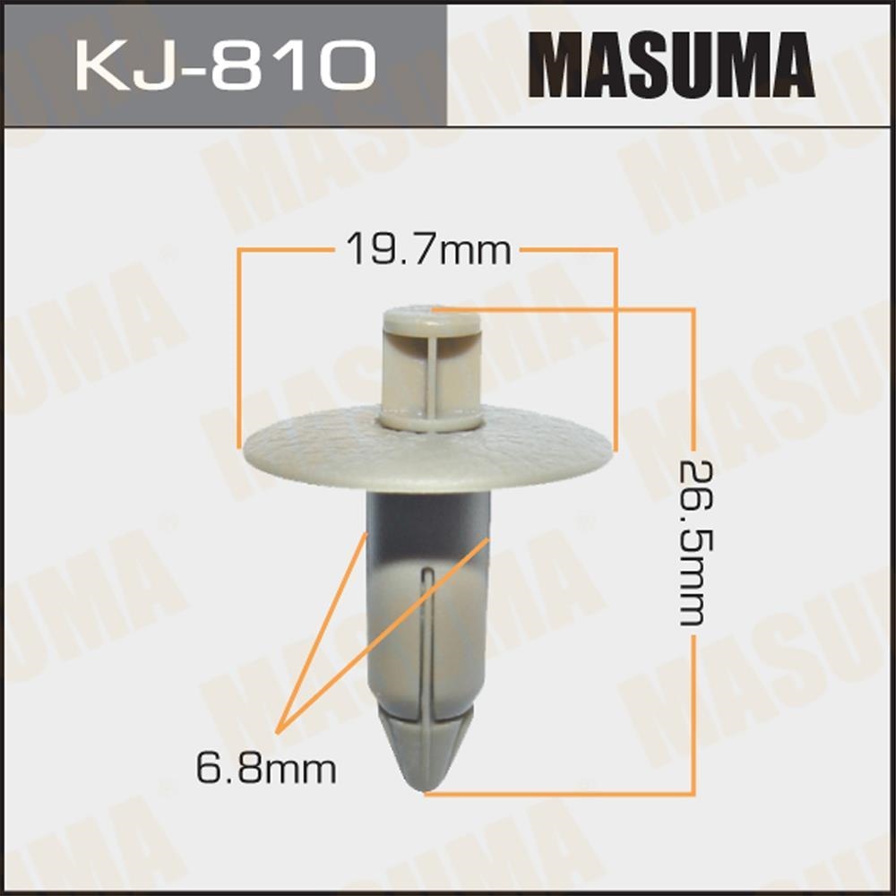 MASUMA KJ810 Клипса автомобильная (автокрепеж)