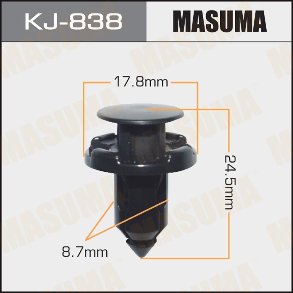 MASUMA KJ838 Клипса автомобильная (автокрепеж)