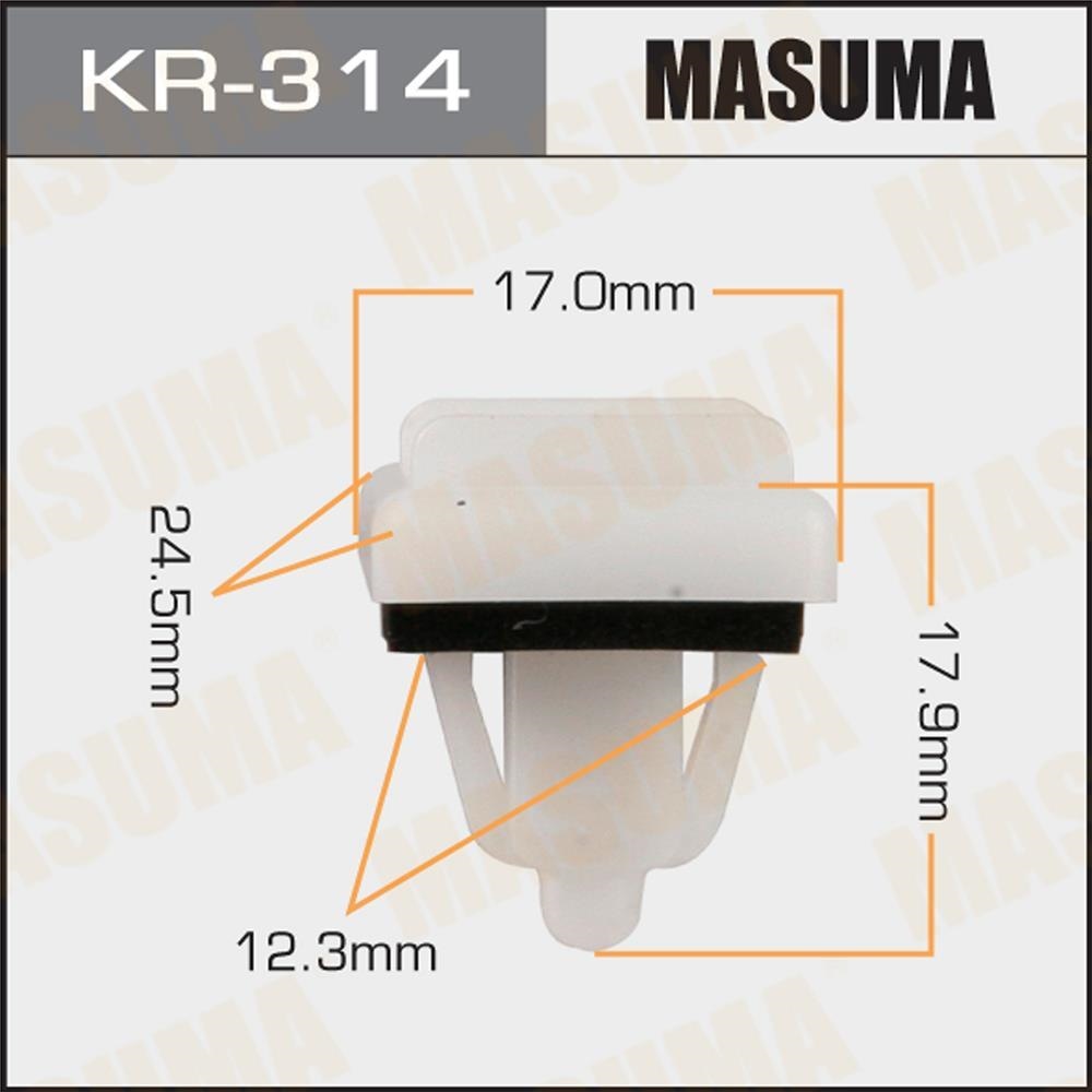 MASUMA KR314 Клипса автомобильная
