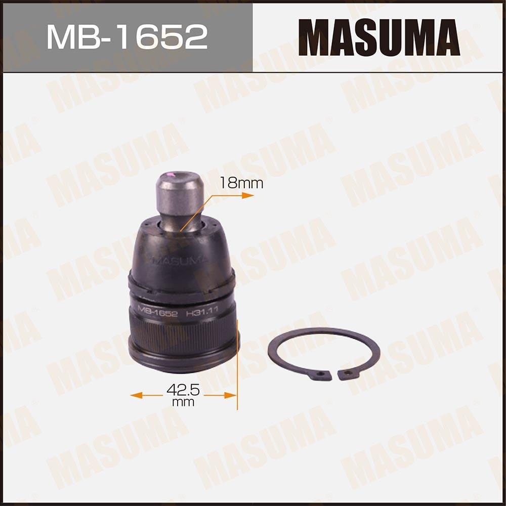 MASUMA MB1652 Опора шаровая L/R