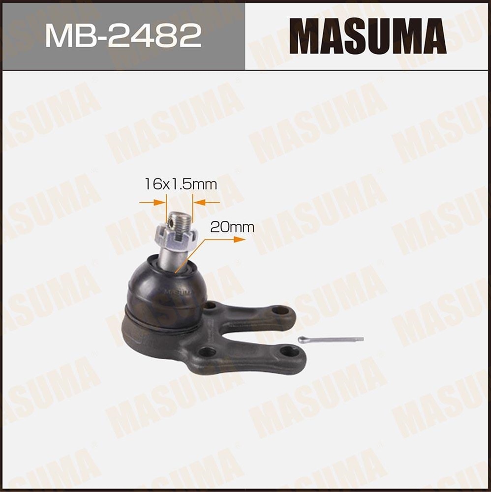 MASUMA MB2482 Опора шаровая пер.нижн. L/R