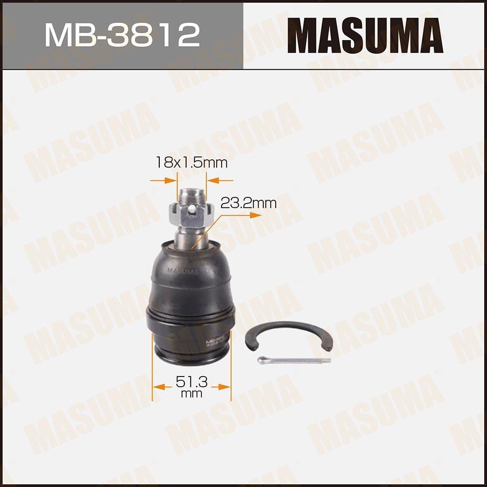 MASUMA MB3812 Опора шаровая L/R