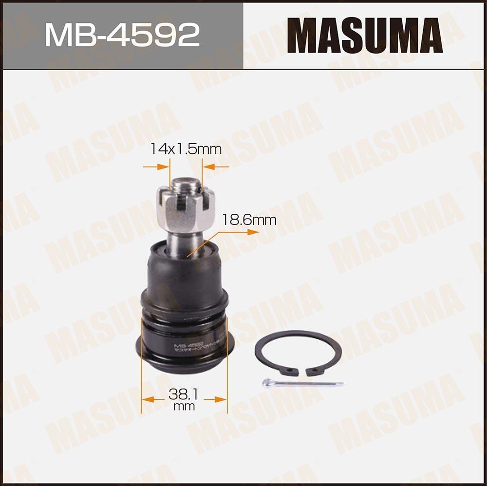 MASUMA MB4592 Опора шаровая L/R