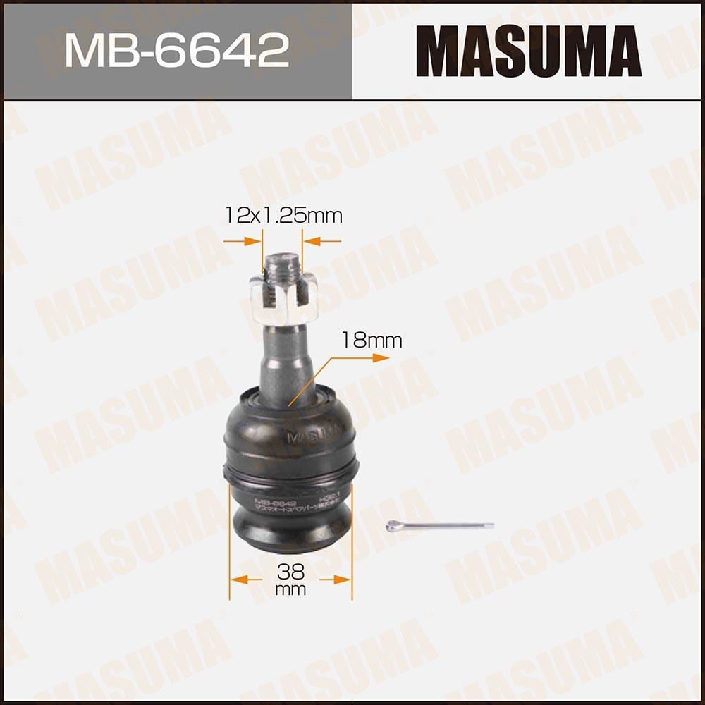MASUMA MB6642 Опора шаровая SUBARU FORESTER, IMPREZA 1. 6, 2. 0 96->