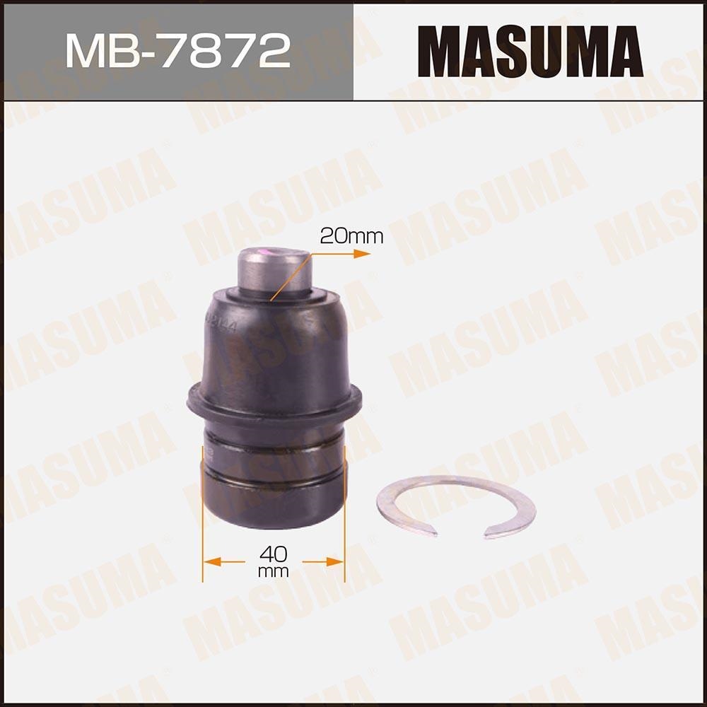 MASUMA MB7872 Опора шаровая MITSUBISHI LANCER 03-