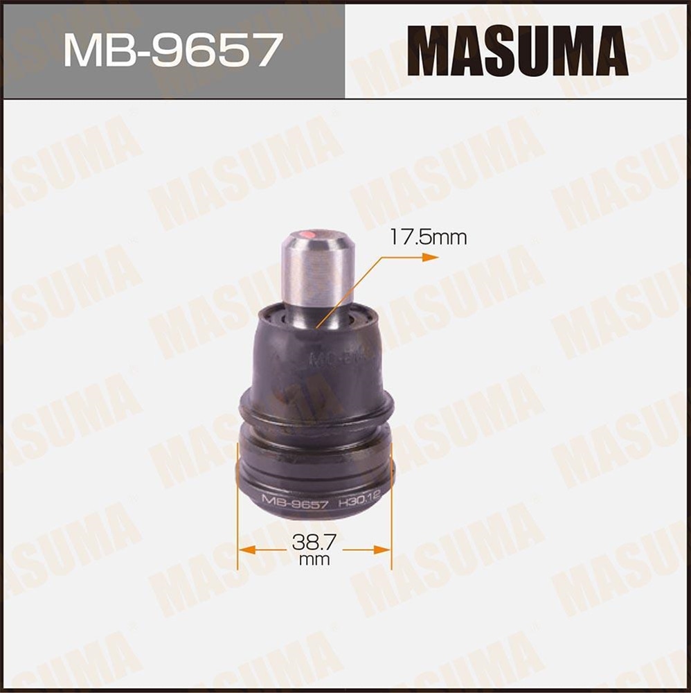 MASUMA MB9657 Опора шаровая пер.нижн.