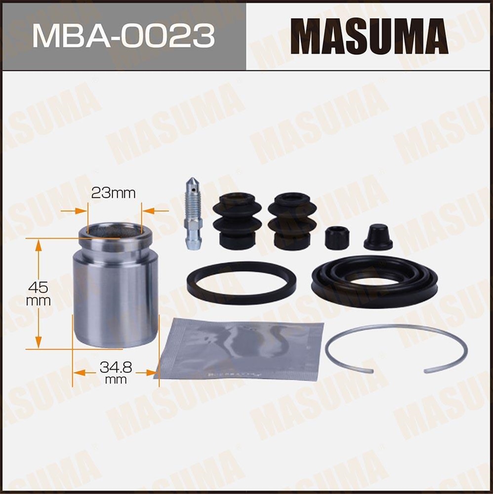 MASUMA MBA0023 Ремкомплект тормозного суппорта с поршнем d-34.8