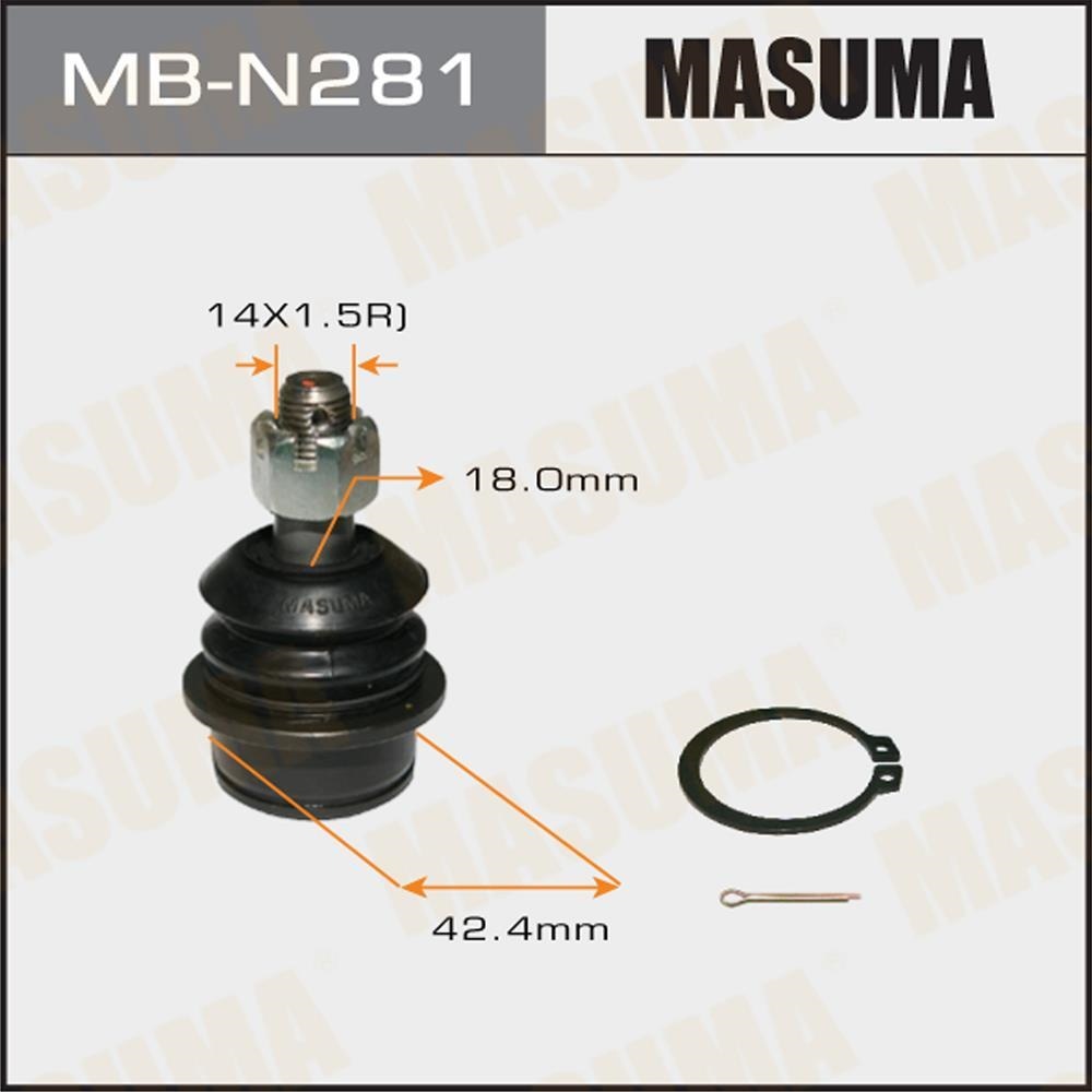 MASUMA MBN281 Опора шаровая пер.верх.