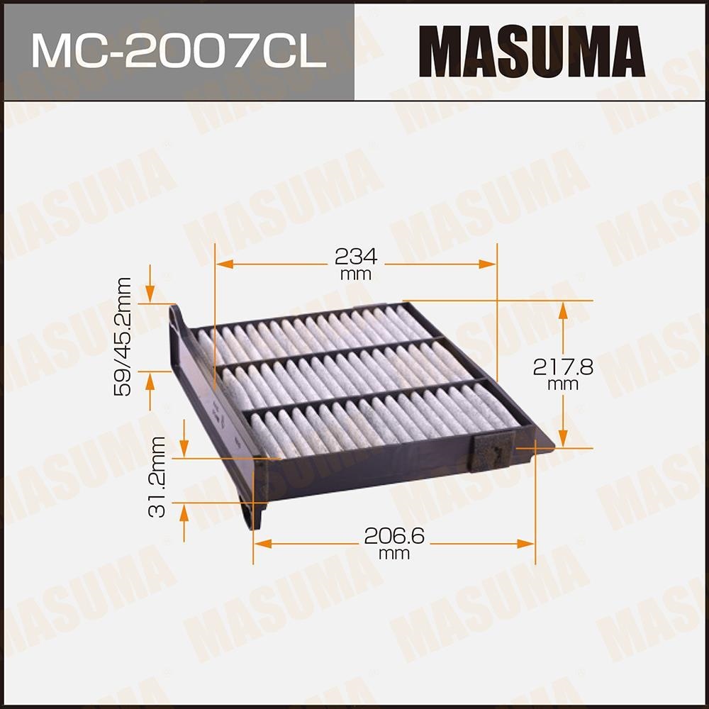 MASUMA MC2007CL Фильтр салона угольный