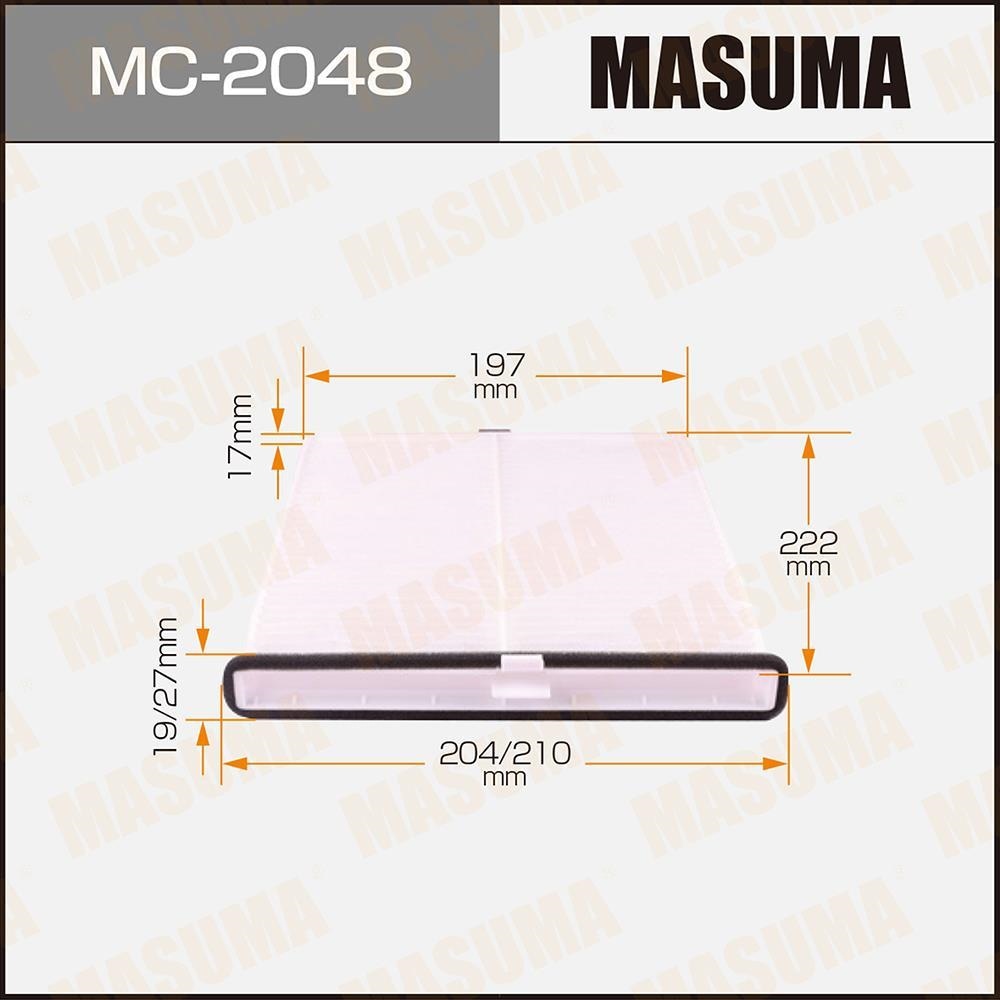 MASUMA MC2048 Фильтр салонный MAZDA CX5, 2, 3, 6 2011 -