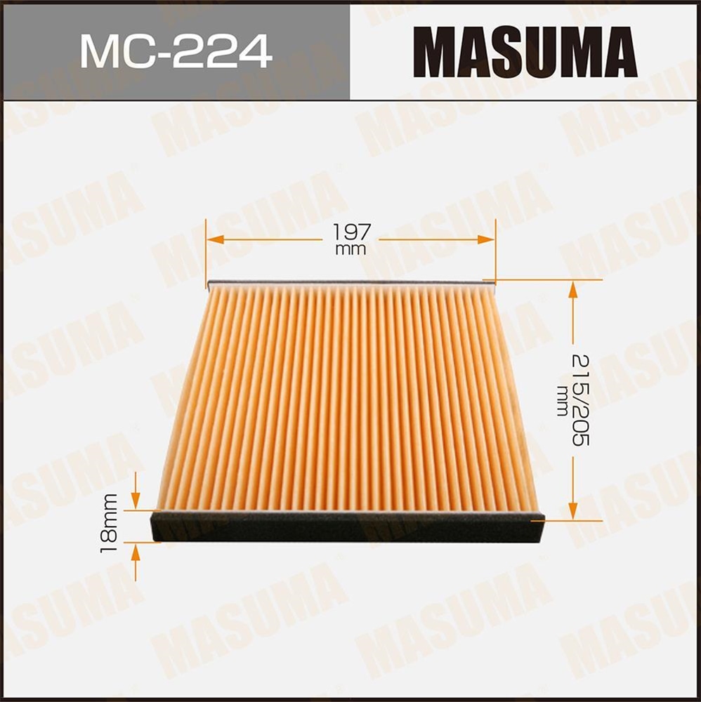MASUMA MC224 Фильтр салонный TOYOTA COROLLA, RAV4 00 -