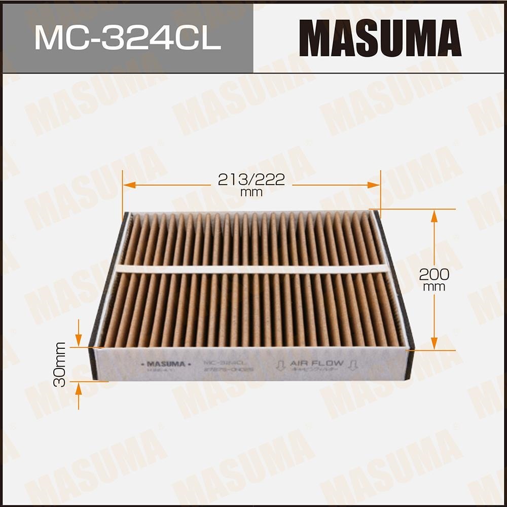 MASUMA MC324CL Фильтр салонный уголь. NISSAN ALMERA, PRIMERA, MAXIMA
