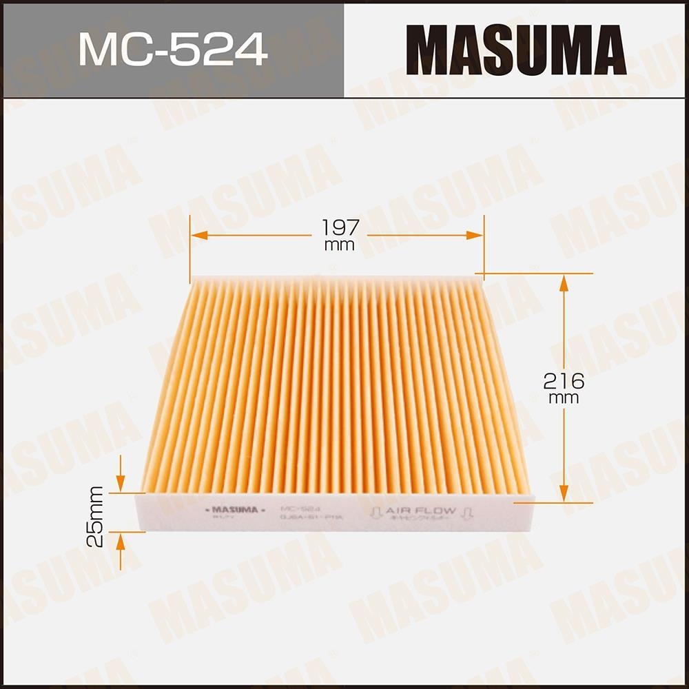 MASUMA MC524 Фильтр салонный MAZDA CX-7 06-12, 6 GG