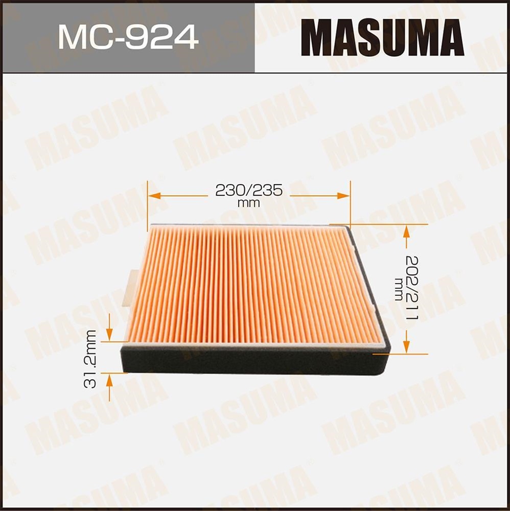 MASUMA MC924 Фильтр салона