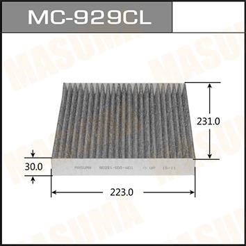 MASUMA MC929CL Фильтр салонный HONDA ACCORD, TOYOTA AVENSIS 2003 -
