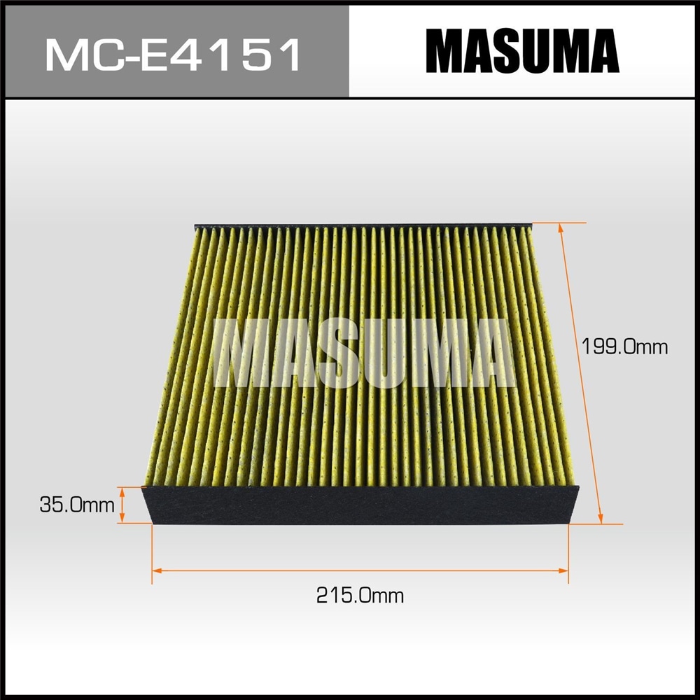 MASUMA MCE4151 Фильтр салонный ARKANA, KAPTUR, DUSTER II 13-