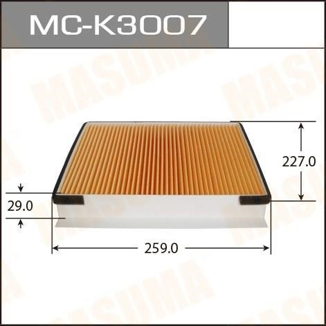 MASUMA MCK3007 Фильтр салонный HYUNDAI GENESIS 3.8 06-