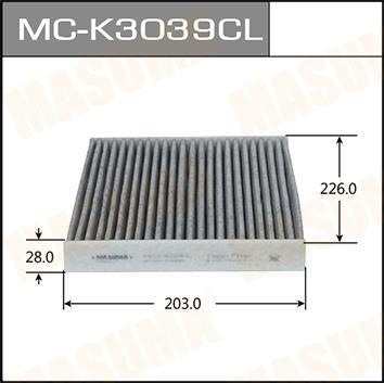 MASUMA MCK3039CL Фильтр салонный угольный