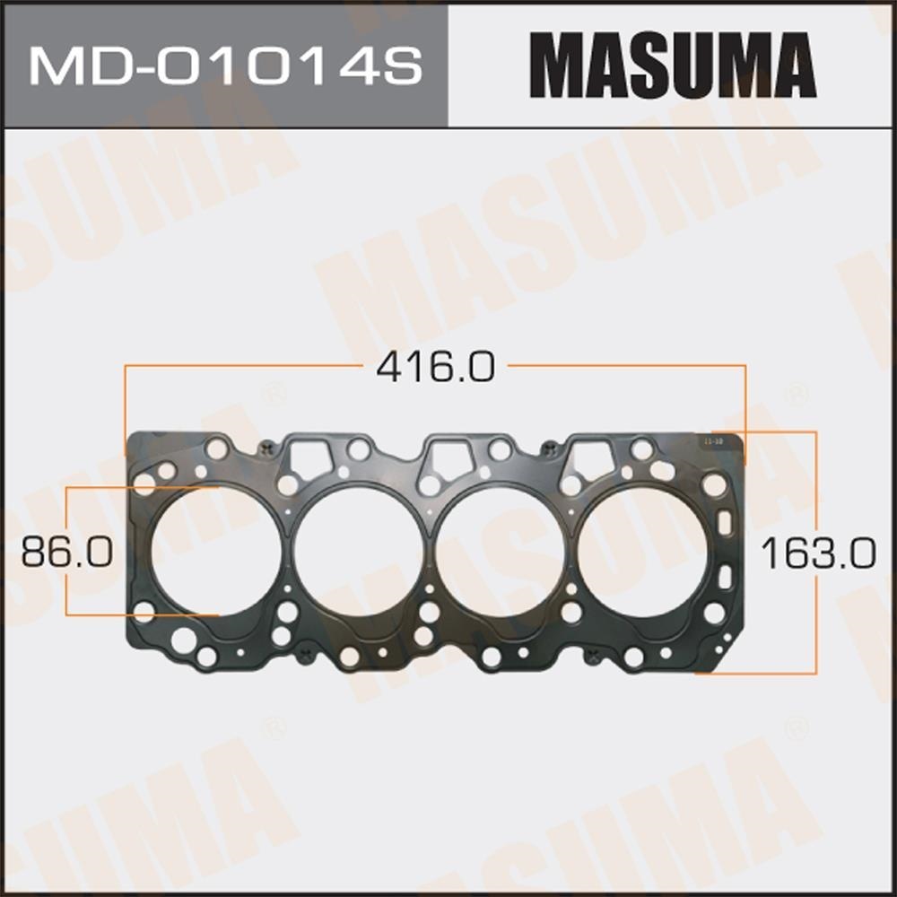 MASUMA MD01014S Прокладка ГБЦ