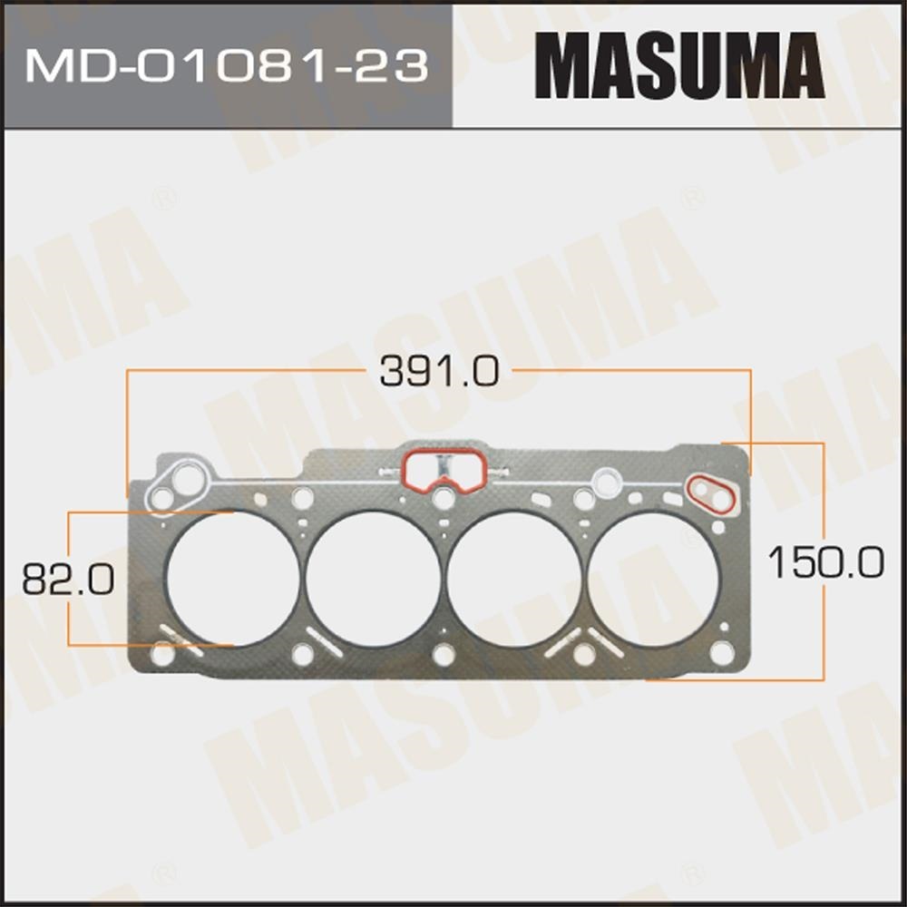 MASUMA MD0108123 Прокладка ГБЦ