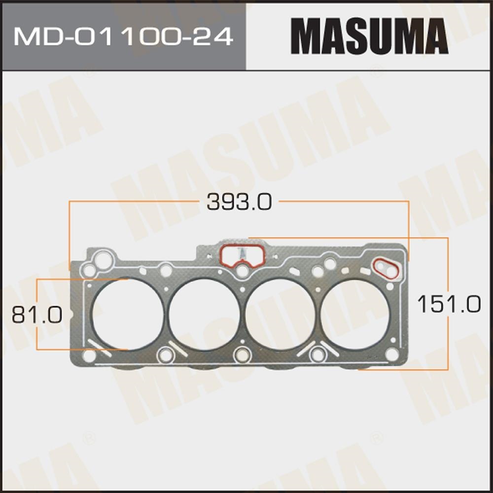 MASUMA MD0110024 Прокладка ГБЦ TOYOTA COROLLA, SPRINTER 5AFE 92-00