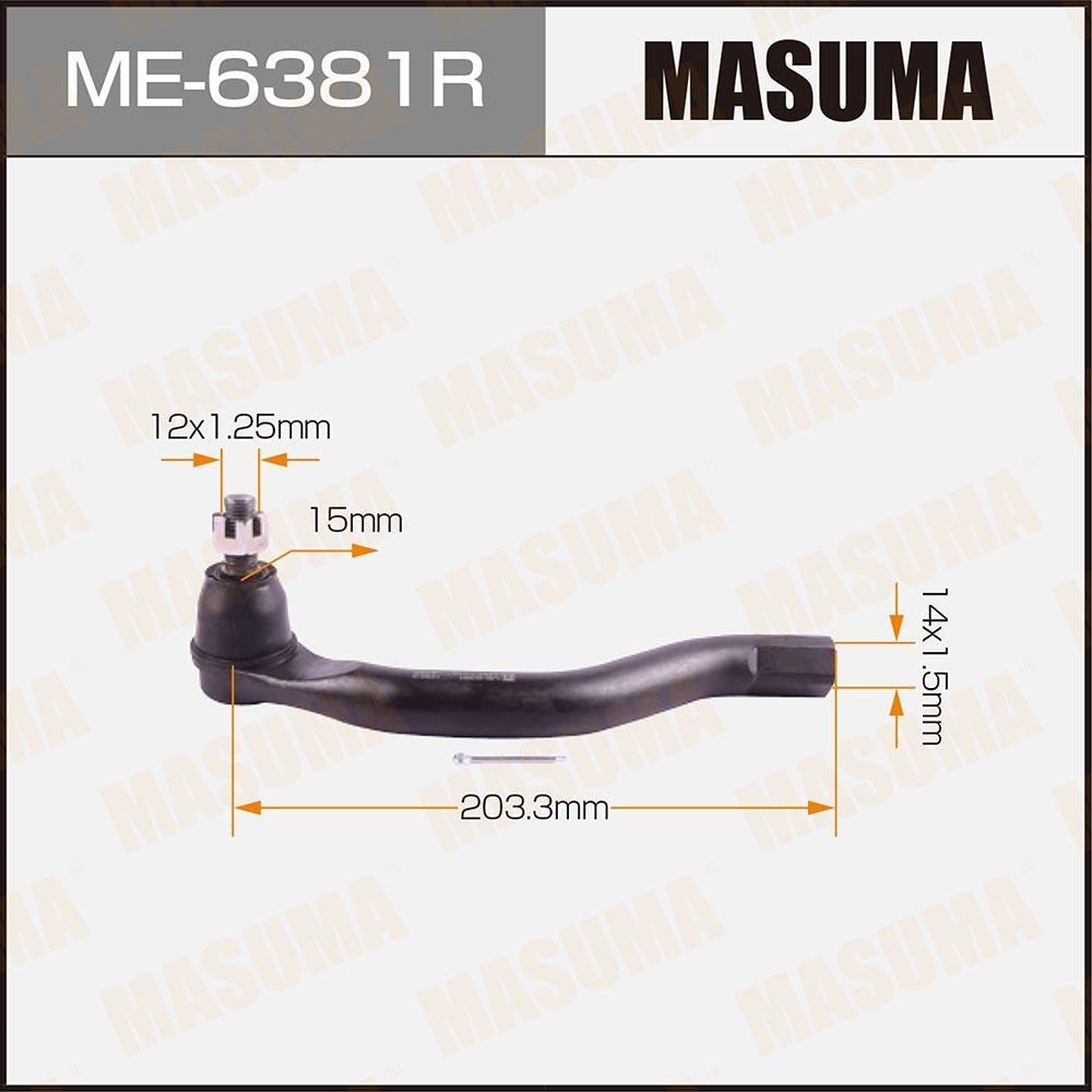 MASUMA ME6381R Наконечник тяги рулевой R