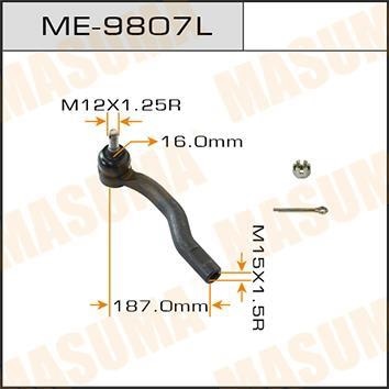 MASUMA ME9807L Наконечник тяги рулевой L
